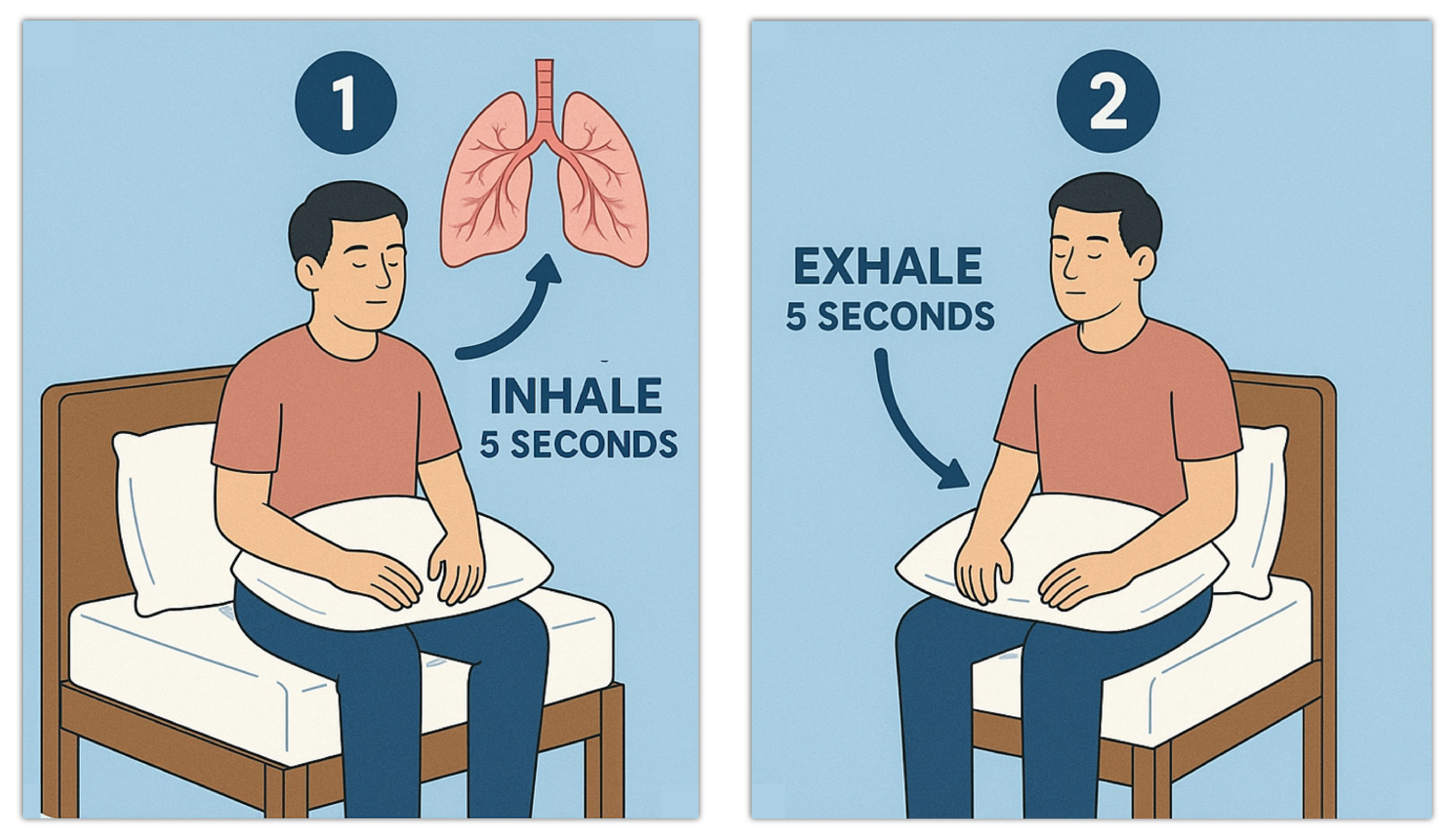 หายใจเข้าออกลึก | Deep breathing